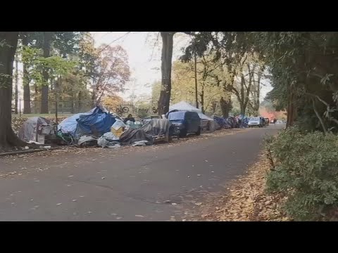 City plans to remove Laurelhurst Park homeless encampment