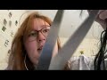 POV ASMR Friend Cuts Your Hair Goes Wrong Cutting Scissor And Spray Bottle Sounds