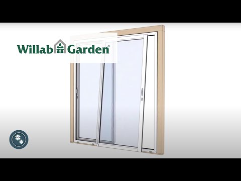 Montera Skjutparti - WG 82 skjutdörrsparti - Willab Garden