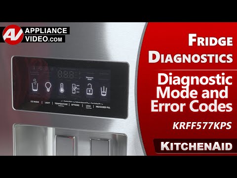KitchenAid Refrigerator / Freezer   - Diagnostics, Error Codes & Troubleshooting By Factory Tech.