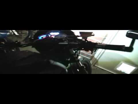 Honda CX500 1978 Cafe Racer exhaust lights (Custom build)