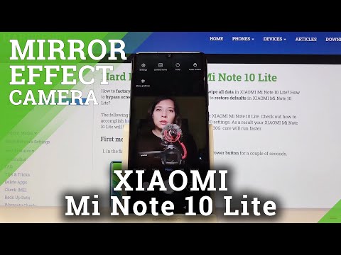 Mirror Effect in XIAOMI Mi Note 10