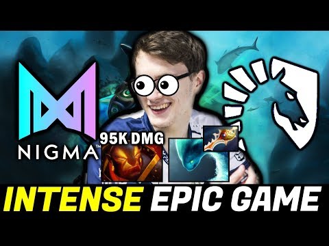 95K Damage Ember vs Rapier MorphLING — NIGMA vs LIQUID