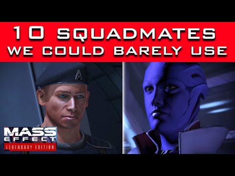 10 Mass Effect Squadmates We BARELY Got to Use (OG Trilogy including DLC)