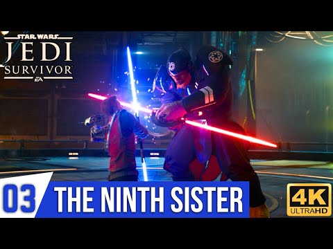 STAR WARS JEDI SURVIVOR PC Gameplay Part 3 - The Ninth Sister | 4K Gameplay