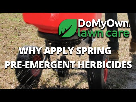  Why should I apply spring pre-emergent herbicides? Video 