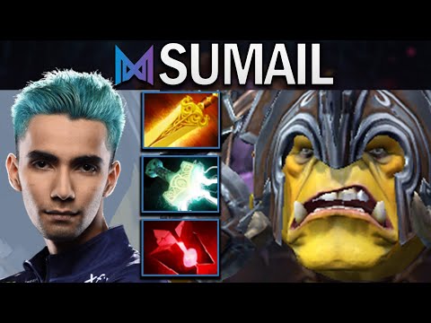 Alchemist Dota 2 7.33 Sumail with Bloodstone - Mjolnir