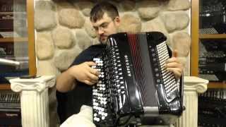 1974 - Black Arpeggio Chromatic B System 5 Row LMMM 120 $2995