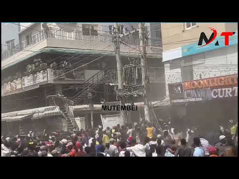 BREAKING NEWS: SEVERAL PEOPLE FEARED TRAPPED AFTER BUILDING COLLAPSES IN EASTLEIGH, NAIROBI!