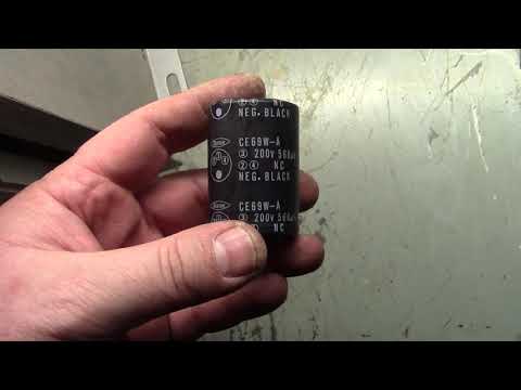 19" K4900 Arcade Monitor Chassis Repair - "Doing the Hula" Bad AC Filter Cap