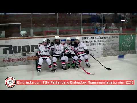 Eindrücke vom TSV Peißenberg Eishockey Rosenmontagsturnier 2018