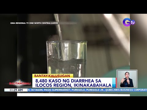 8,480 kaso ng diarrhea sa Ilocos Region, ikinakabahala BT