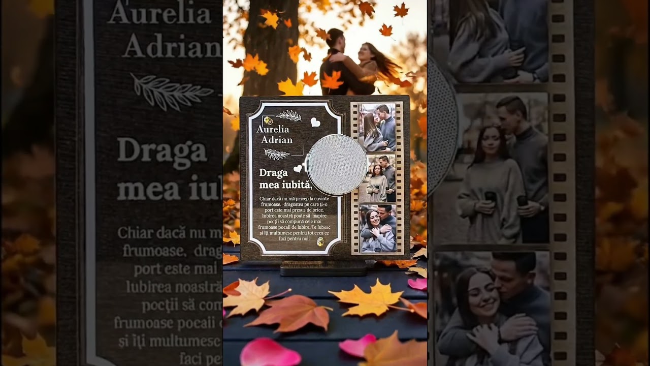 Thumbnail video Trofeu personalizat cu boxa - Filmul vietii mele