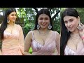 Mannara Chopra Photoshoot At Tiragabadarasaami Movie Press Meet TFPC