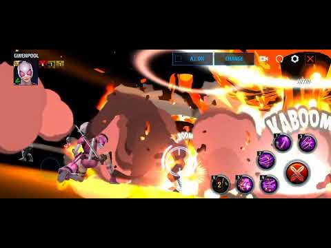 Gwenpool in All-New All-Different suit skills preview | Marvel Future Fight