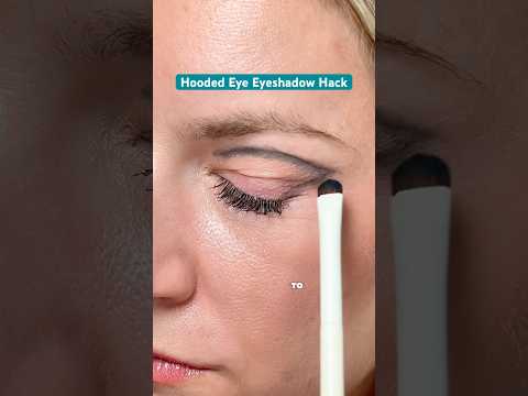 ❌Hooded Eyes Eyeshadow Hack❌ save & share! #makeuptutorial#eyeshadowtutorial#makeuptips#hoodedeyes