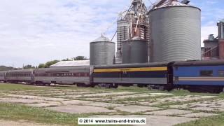 preview picture of video 'Pere Marquette #1225 - Ithaca - June 21, 2014 - Train Expo 2014'