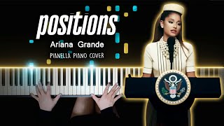 Ariana Grande - positions | Piano Cover by Pianella Piano