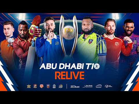 RELIVE | Abu Dhabi T10 | Season 9 | Match No.2