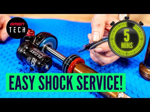 How To Service A Bike Air Shock In Just 5 Minutes | Basic Suspension Service