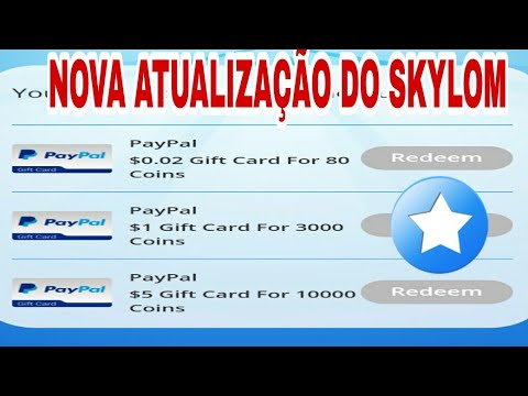 Nova Atualização do SKYLOM - Ganhe dinheiro no paypal vendo vídeos