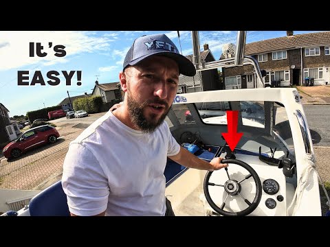 How to FIX the stiff steering on your boat!