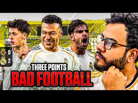 Mbappe Brace Sends Real Madrid at Top After Villareal 0-2 Real Madrid