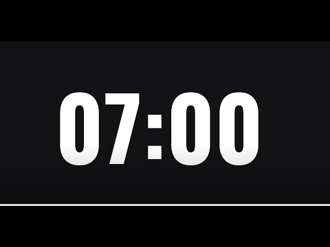 7 Минут Таймер- 7 minutes timer - 7分タイマー
