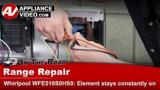 Whirlpool Stove Repair: Element Will Not Heat — Dual Element Infinite Switch