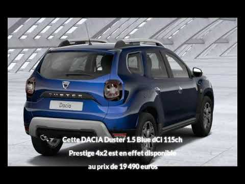 DACIA Duster 1.5 Blue dCi 115ch Prestige 4x2 à Figeac - Une occasion Autotransac