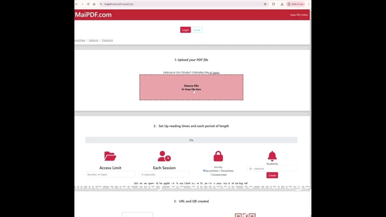 Share PDFs Easily via QR Codes
