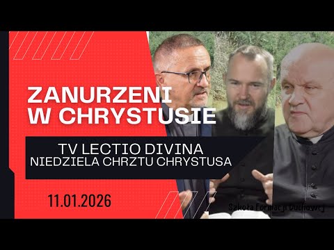 Immersed in Christ. TV lectio divina - Baptism of Christ Sunday "A" (Mt 3:13-17)