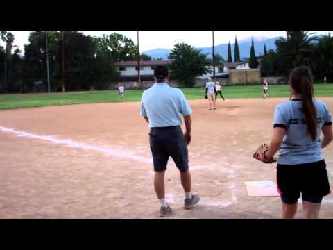 The Perfect Softball Slide Into Home Plate : Game 6 : FBC Softball