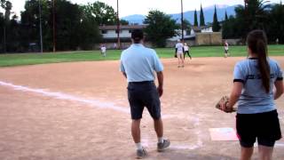 The Perfect Softball Slide Into Home Plate : Game 6 : FBC Softball