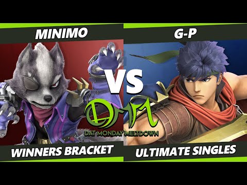 DAT Monday Meltdown 241 - MiniMo (Wolf) Vs. G-P (Ike) SSBU Ultimate Tournament