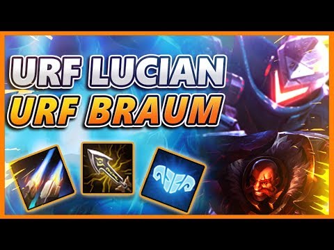 *100% CRIT* MY 1ST EVER AD LUCIAN GAME (49 KILLS IN 20 MINUTES) - BunnyFuFuu URF