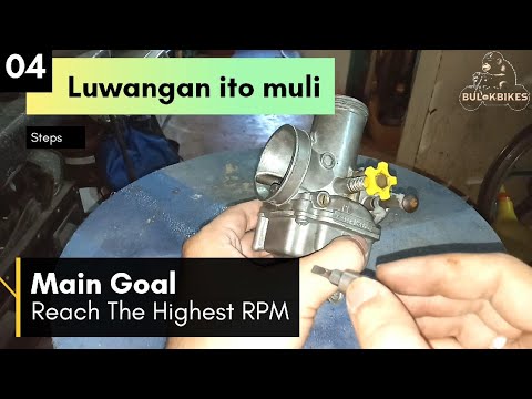 Pano mag tono ng 28mm carb (how to tune 28mm carburetor