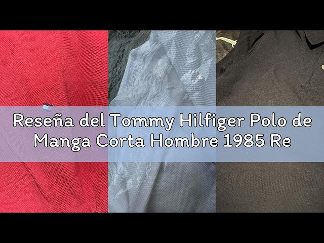 Vídeo relacionado con Tommy Hilfiger Polo de Manga Corta Hombre Regular Fit con Botones, Verde (Army Green), XL