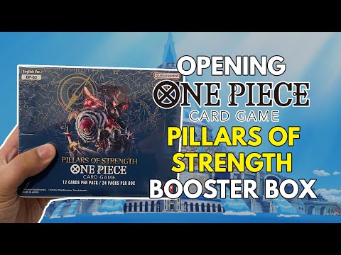 Opening the Pillars of Strength (OP03) Booster Box!