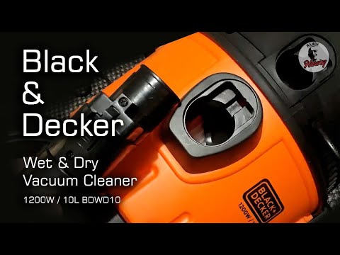 Black & Decker VH780 handheld vacuum cleaner and blower - unboxing