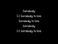 Matt Cab - Somebody To Love (Lyrics) 
