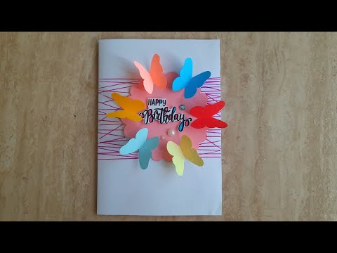 Butterfly Pop up Birthday Card | Butterfly Birthday Card | Pop Up Cards for Birthday  | Diwali Cards