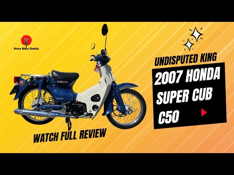 2007 Honda Super Cub C50 (Video coming Soon) - Image 2