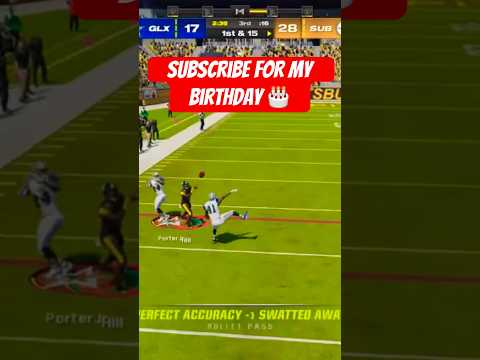 My Birthday Stream On Madden 24 #shorts #short #madden24 #madden #madden24ultimateteam #Tym