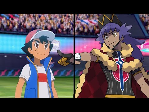 Ash vs Leon full battle in English | Pikachu vs Charizard | The Champion Leon🏆