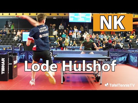 🔥 Best Points Lode Hulshof 💥 Dutch National Championships (NK 2023) #tabletennis #tafeltennis