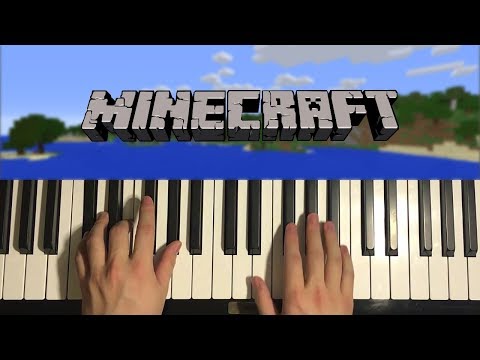 HOW TO PLAY - Minecraft Theme - Calm 1 (Piano Tutorial Lesson)