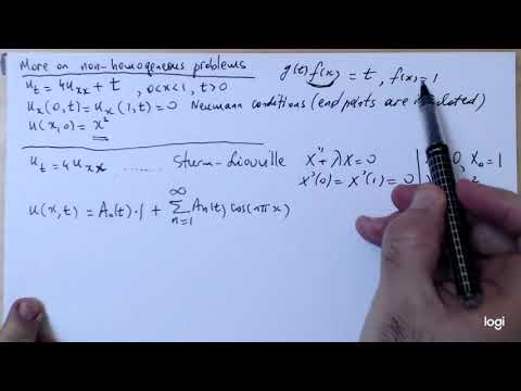 Lecture 31 part 1 (More on non-homogeneous problems)