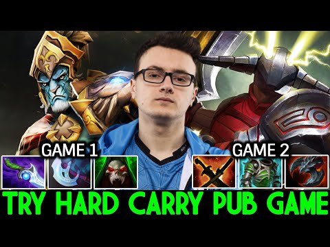 MIRACLE Phantom Lancer & Sven - Very Try Hard Carry Pub Game Dota 2