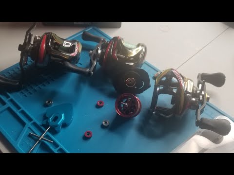 Fishing Reel maintenance final modifications of the Shimano Aldebaran 2015 50, 2016 bfs xg, 2018 Mgl